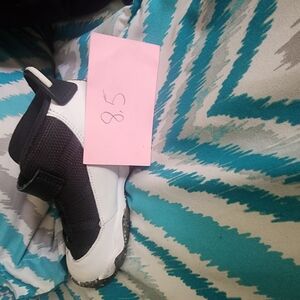Kids Black and White Shoes
